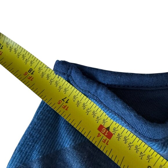 Burberry Brit Blue Tank top Nova Check Modal S Small - Picture 7 of 11